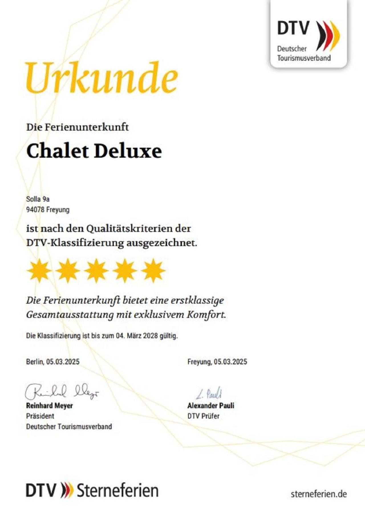 Chalet Deluxe Freyung Esterno foto